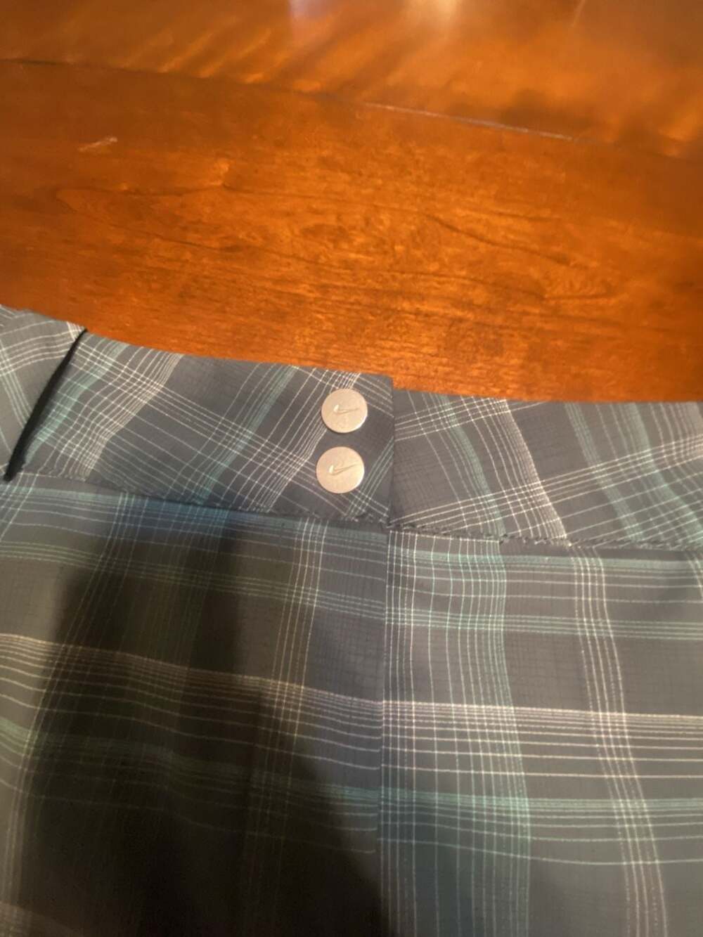 Nike Golf Dri-Fit Women's Size 10 Plaid Tennis Skort